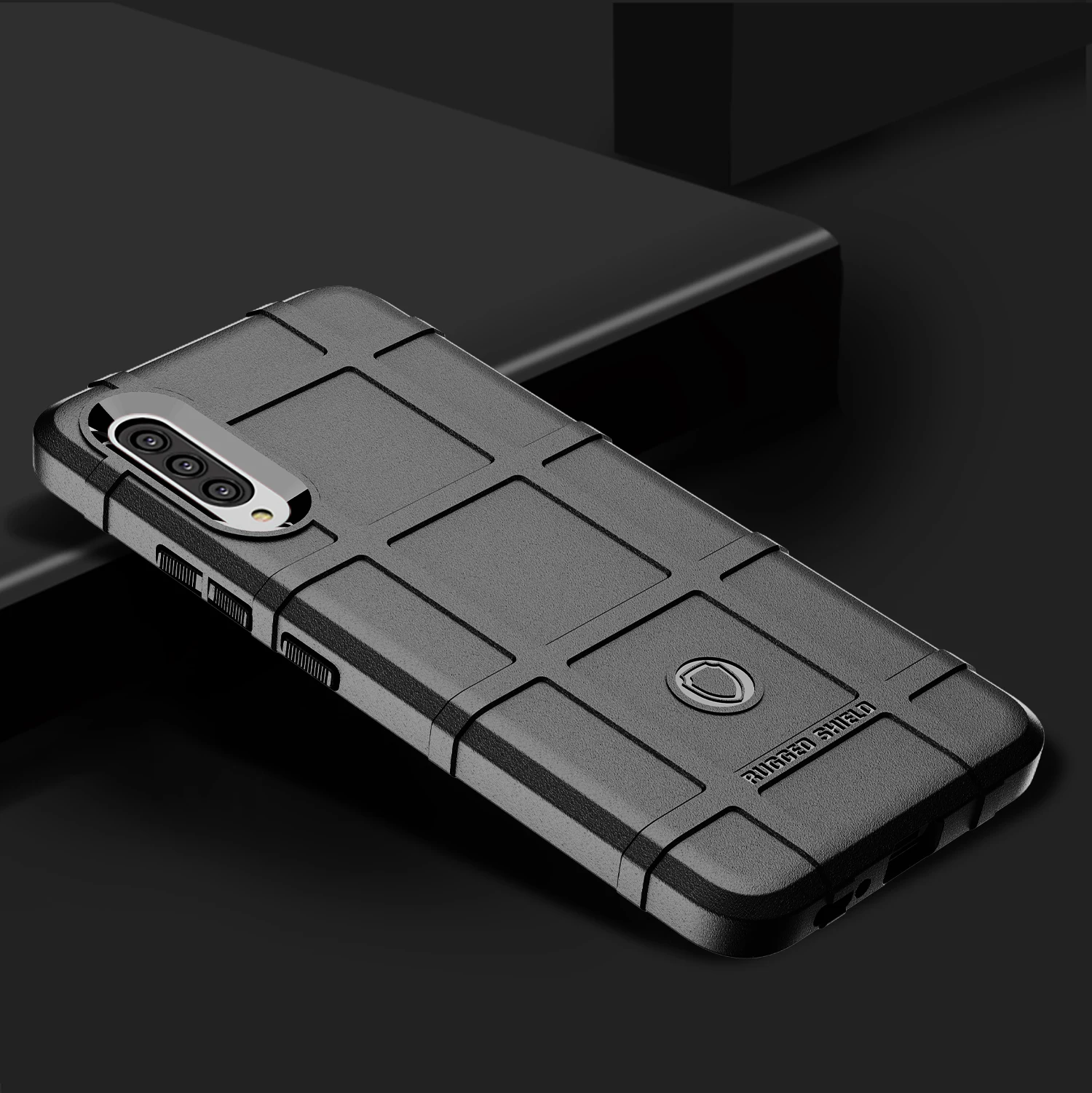 Силикон из углеродного волокна чехол для телефона samsung Galaxy A90 5G чехол A908 A9080 A908FD прочный Броня амортизация ударопрочный чехол