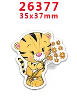 26377 30 шт. плоское украшение из смолы мультфильм смолы pr26685 - Цвет: 26377