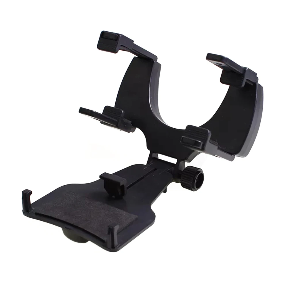 

Universal Car Multifunction Rearview Mirror Bracket Stand Mount Adjustable Anti-falling Phone Holder For Mobile Cell Phone GPS