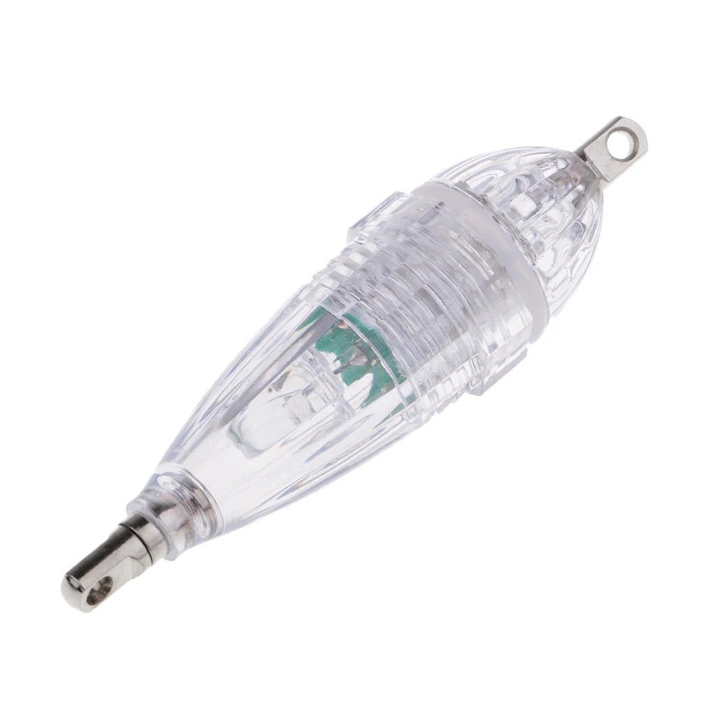 LED Fishing Light Night Fishing Lure Strobe Squid Lure Light Underwater Fish Attracting Light