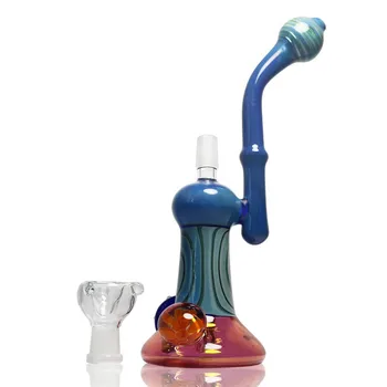 

color glass oil collector glass tub