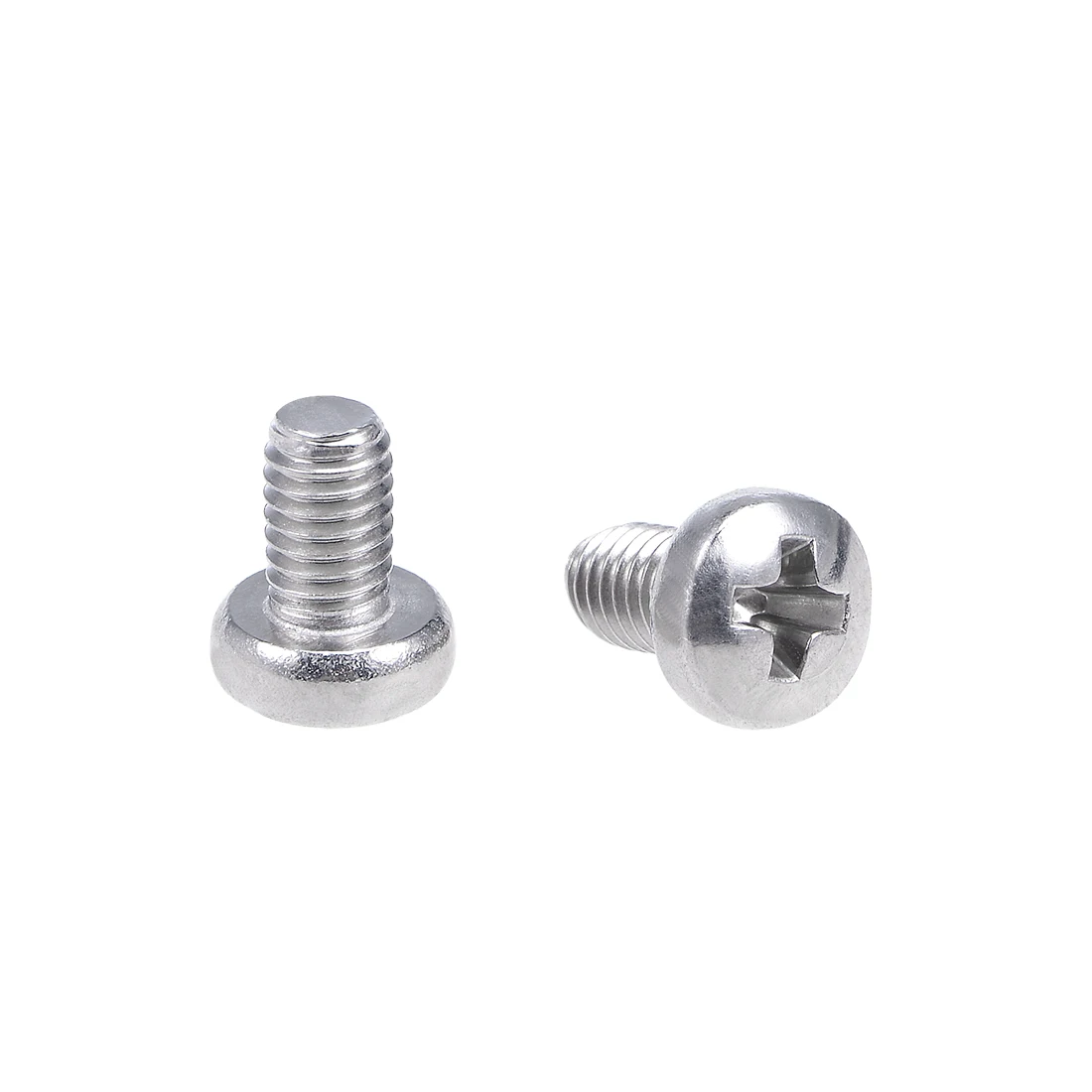 

uxcell Machine Screws Cross Head Screw 304 Stainless Steel Fasteners Bolts M3x5mm 60Pcs