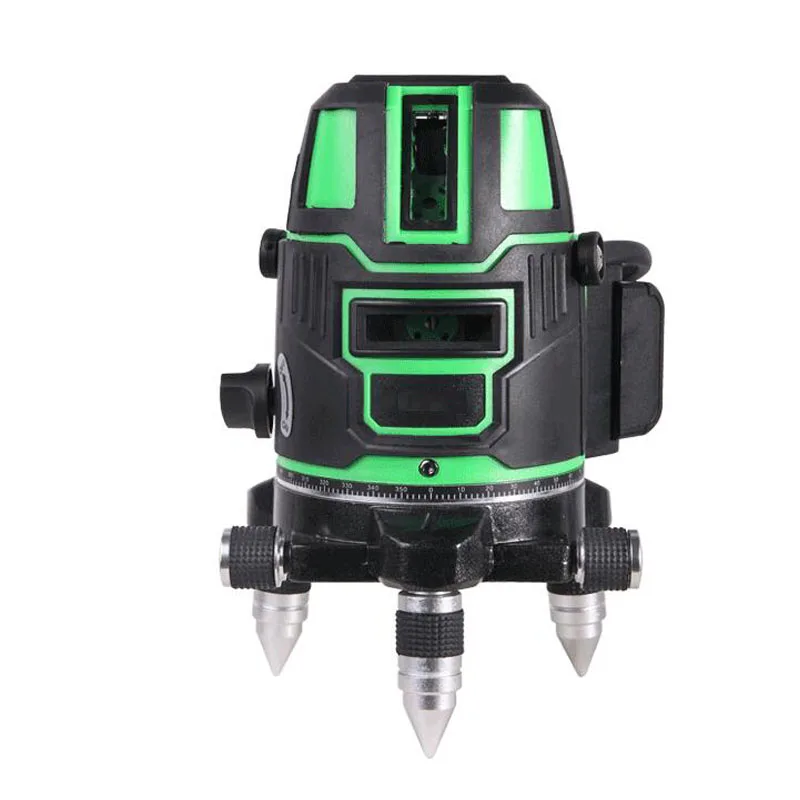 

Two-Way Rotary Fine-Tuning Laser Level 5 Line 6 Point Self-Leveling Vertical And Horizontal Cross Laser Level Construction Tools
