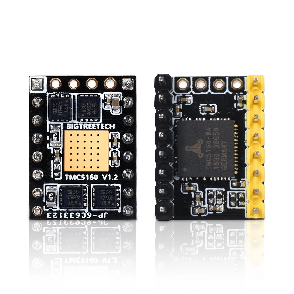 5 шт. TMC2209 TMC2208 UART TMC2130 TMC5160 TMC5161 Драйвер шагового двигателя для 3d принтера плата управления - Цвет: TMC5160 V1.2