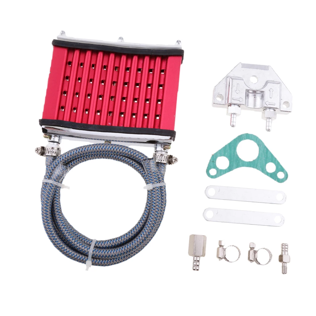 Oil Cooler Radiator For 50cc 70cc 90cc 110cc 125cc Dirt Pit Bike ATV Quad