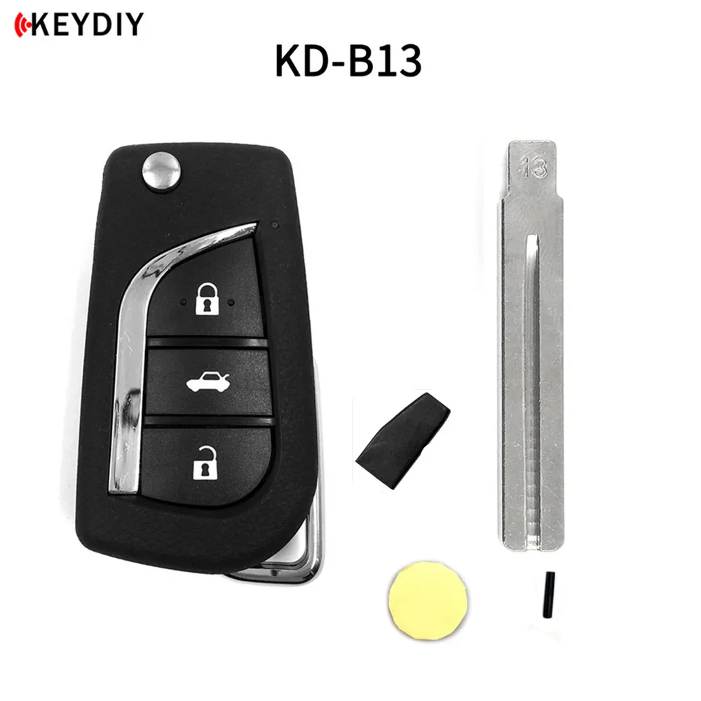 Автомобильный ключ KEYDIY KD B13 для Toyota KD900/KD X2 программатор с дистанционным
