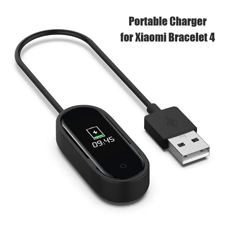 USB зарядное устройство док кабель адаптер для Mi Band 4 зарядный Band3 прочный хорошая