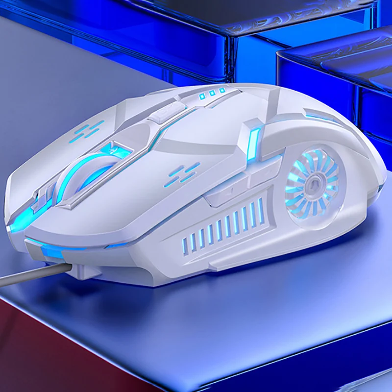 Профессиональная Проводная игровая мышь 6D 4 скорости DPI RGB Механическая для PUBG