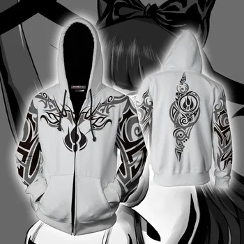 

anim RWBY Weiss Schnee Hoodies Jackets Cosplay Costumes Men and women 3D printing RWBY Hoodies Sweatshirt Ruby Rose Cosplay