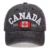 New CANADA three-dimensional embroidery baseball cap fashion cotton washed dad hat spring summer outdoor sun hats Wild caps 7
