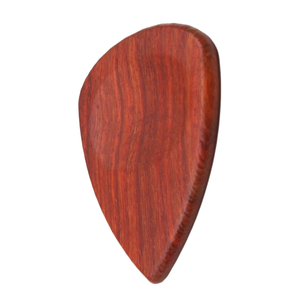 Red Sandal Wood Guitar Pick Plectrum Part for Musical Instruments Accessory