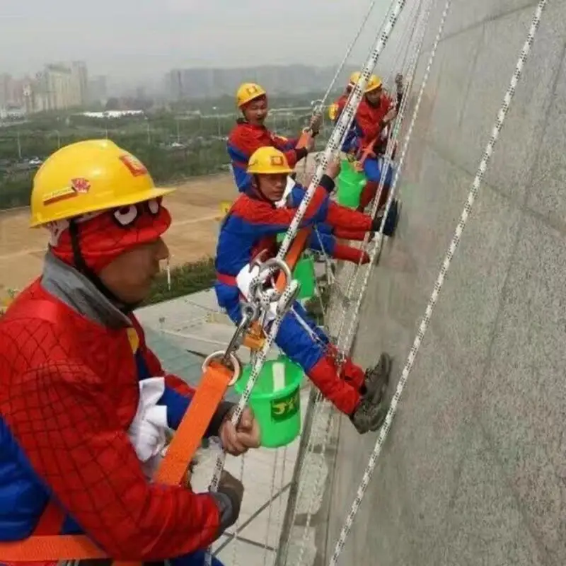40KN 8 Форма спуск Открытый скалолазание карабины Abseiling горные безопасности кольцо для скалолазания оборудования