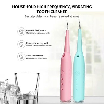 

Electric Ultrasonic Sonic Dental Scaler Tooth Calculus Remover Cleaner Tooth Stains Tartar Tool Whiten Teeth Tartar Remove