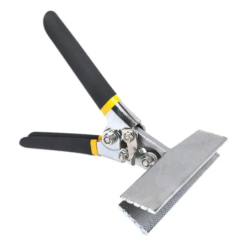 

Sheet Metal Bending Pliers Crimping Tool Hand Seamer Wide Jaw Straight 75mm/ Elbow 75mm Durable Hand Tool