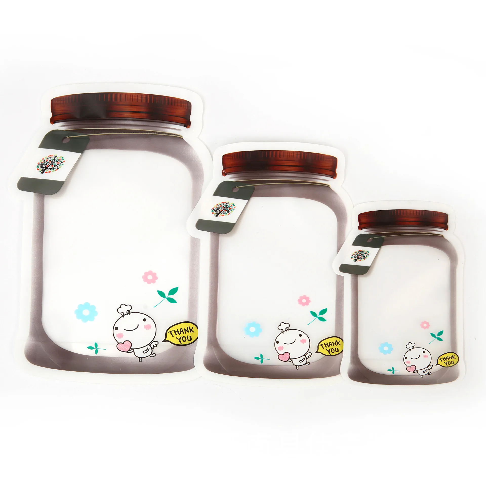 100 штук Мейсон Jar мешок с клапаном многоразовые закуски Saver Мешок герметичные еда Органайзер Домашний для хранения сумки для путешествий детей