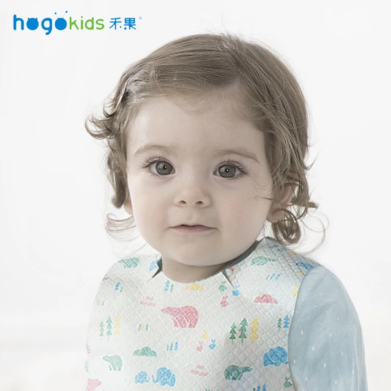 Hogokids нагрудники 20шт детские вещи для кормления из органического хлопка детские нагрудники-шарфы детские нагрудники для малышей шарф водонепроницаемый нагрудник