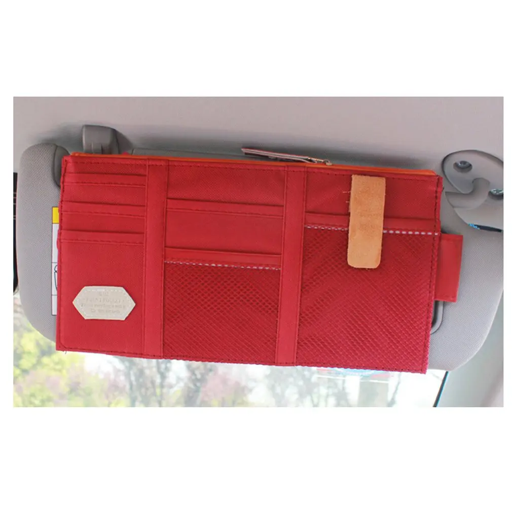 Многофункциональная автомобильная сумка для хранения карт, сумка для телефона, бумажный держатель для карт