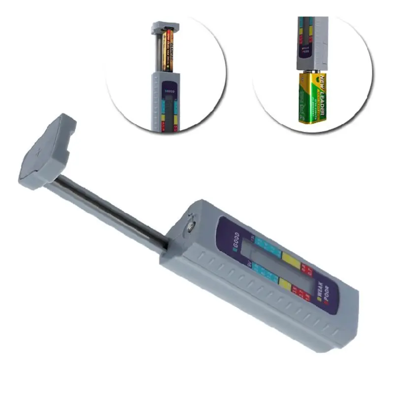 

Digital Battery Tester Universal Capacity Detector for AA/AAA 1.5V 9V Lithium