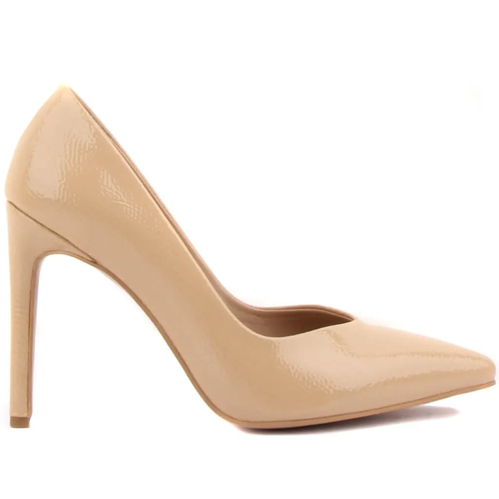 Moxee-Stiletto Da Donna Di Colore Beige