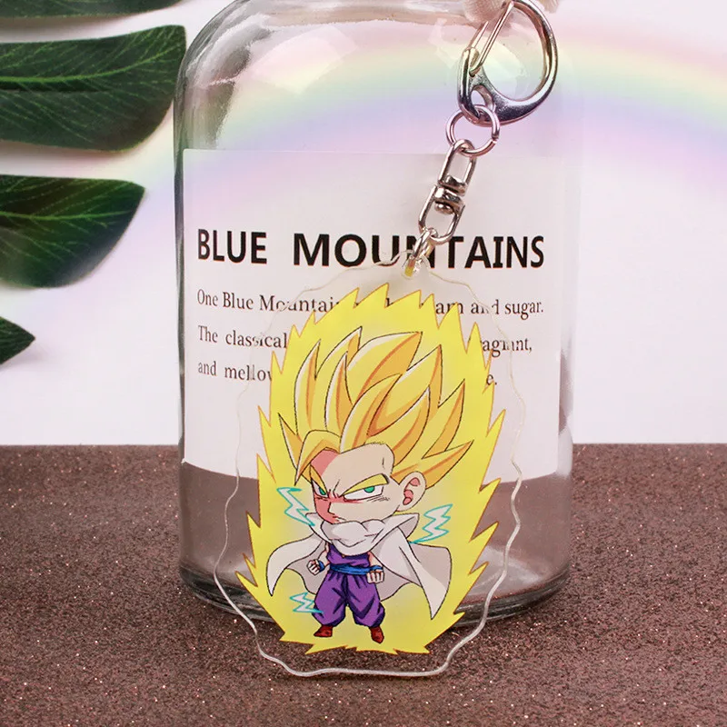 Японский Аниме Драконий жемчуг акриловая мультяшная фигурка Saiyan Goku