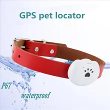 Мини-Кошачий собачий ошейник с GPS локатором для домашних животных Интеллектуальный водонепроницаемый трекер анти-потеря трека