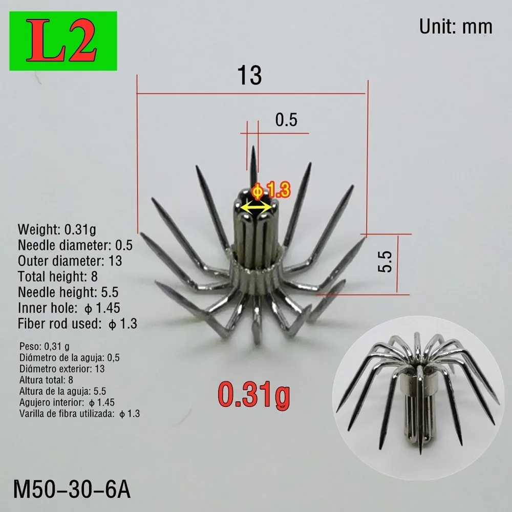 10pcs Spider Squid hook Bait Artisan DIY Accessories 304 Stainless steel  Umbrella Cuttle fishhook Small Large jig lure fishing - AliExpress