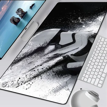 

Large Computer Mouse Pad Star Wars Notbook Mousepad Waterproof Gaming Padmouse Gamer to Keyboard Mouse Mat Office Desk Protector