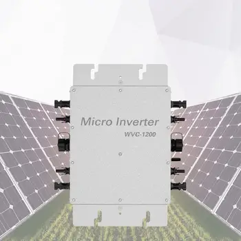 

WVC 1200 Solar Micro inverter with AC-Interconnect cable 110 /230v AC voltage Plug-Play