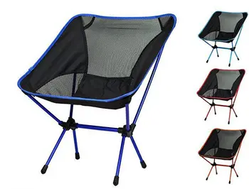 

Travel Outdoor Folding Chair Ultralight High Quality Outdoor Camping Chair Portable Beach Hiking Picnic Seat Fishing Tools Chair