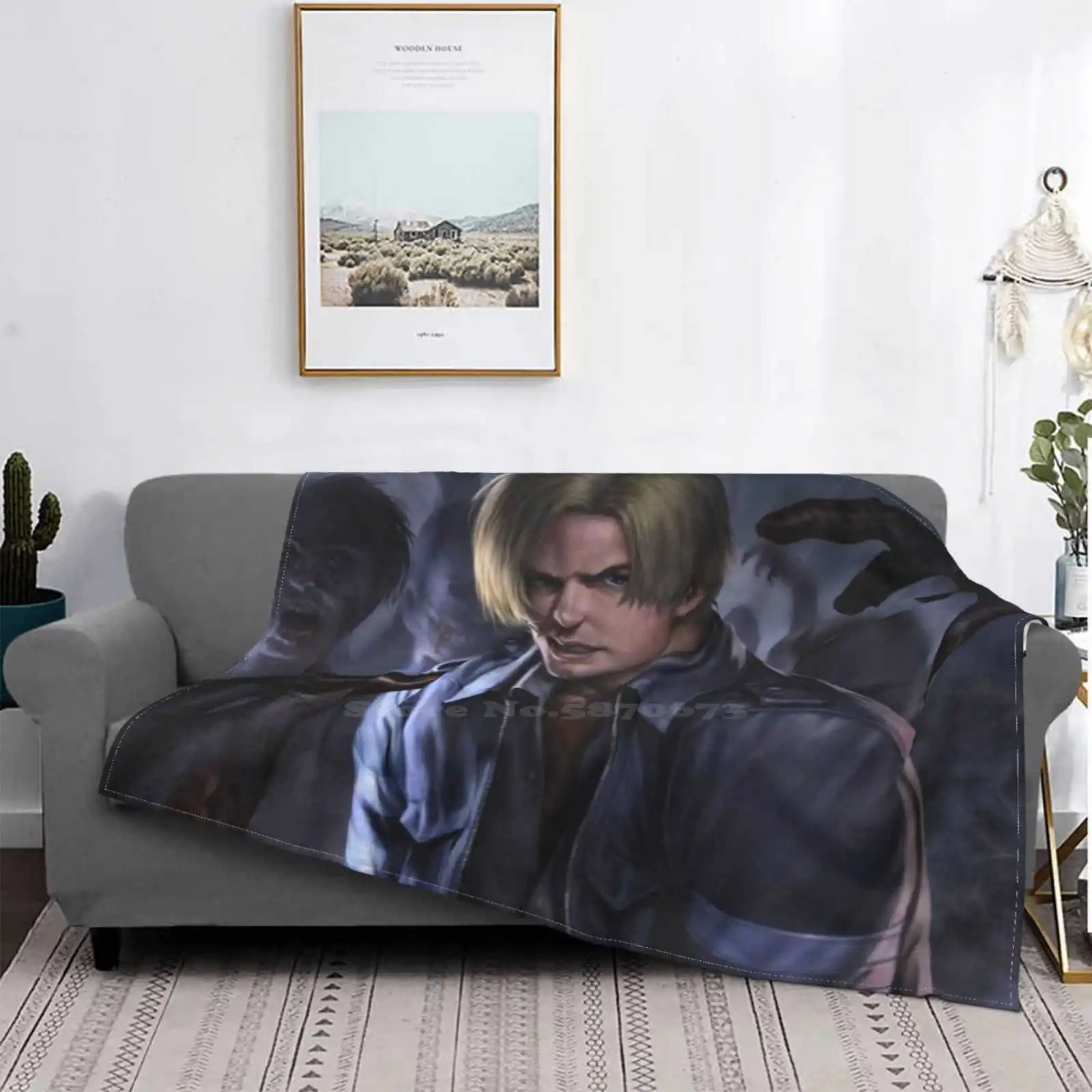 Resident Soft Warm Light Thin Coperta Resistente Evil Nemesis 3 3 Remake J