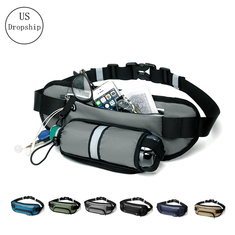 

Outdoor Stretch Waist Pack Multi-function Sports Pocket Men And Women Running Fitness Anti-theft Belt Mobile Phone Bag