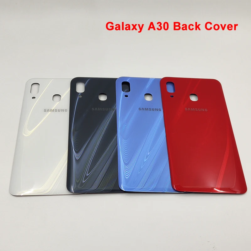 A30 задняя крышка для samsung Galaxy A30 A305 A305F SM-A305F задняя Батарея задняя крышка Корпус чехол Замена A30 чехол для телефона