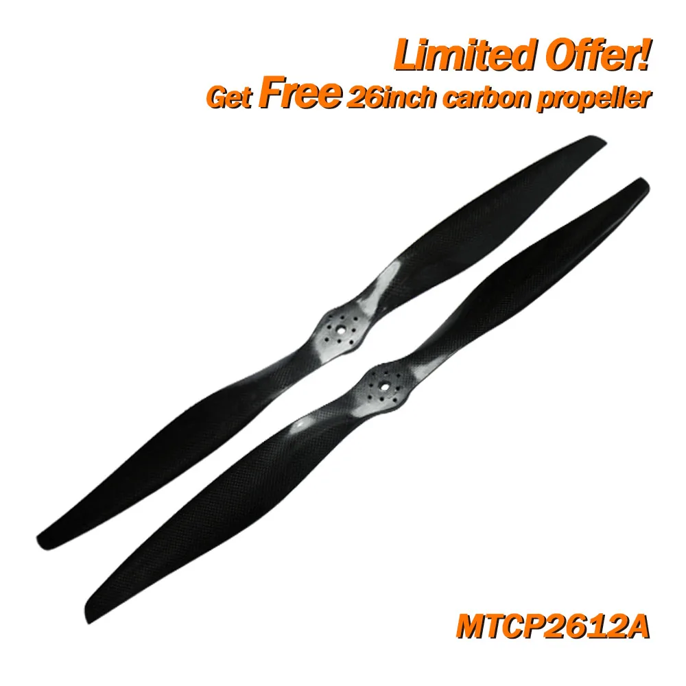 

Maytech MTCP2612A 26x12 CW & CCW пара пропеллеров из углеродного волокна