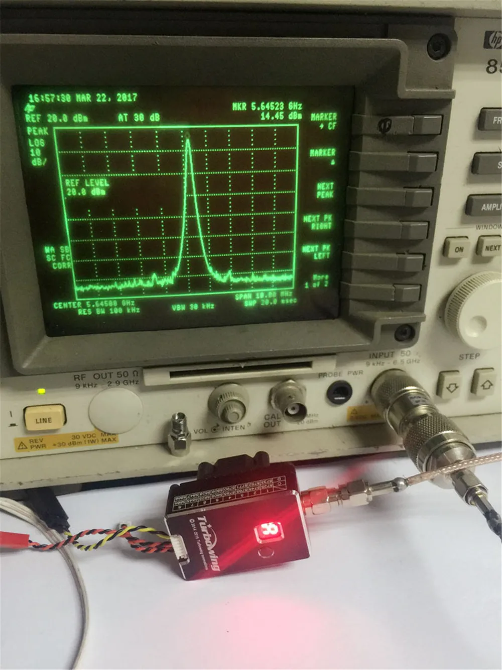 Turboing 5,8g 2W FPV видео передатчик с антенной 5 км Диапазон для многороторного дрона с фиксированным крылом аэрофотосъемки