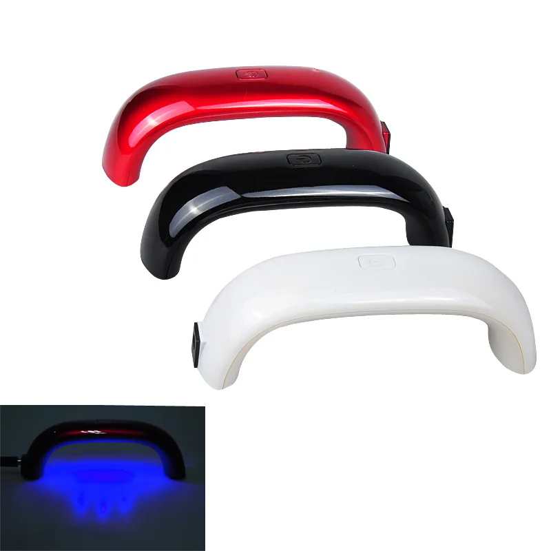Высококачественный модный мини-светильник для ногтей DIY 9 Вт 100-240 В Сушилка для ногтей светодиодный Радужный УФ-светильник USB микро-Сушилка для ногтей подходит