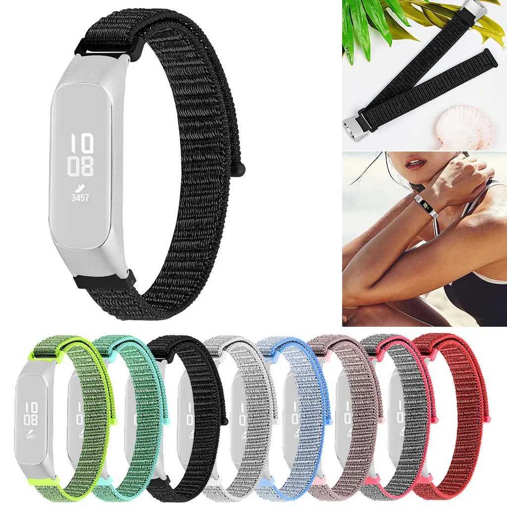 35# нейлоновый ремешок на запястье для samsung Galaxy Fit-e Magic sticker Регулируемый сменный ремешок для samsung Galaxy Fit-e Band
