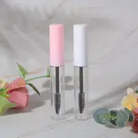 1 sztuk 10ml puste rzęsy maskara w tubce tube fiolki butelka narzędzie moda na olej rycynowy DIY maskara zestaw z srebrna nakładka 2