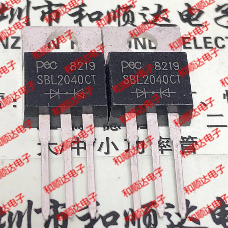 10 шт./лот SBL2040CT новые имеющиеся Schott 40V 20A TO-220