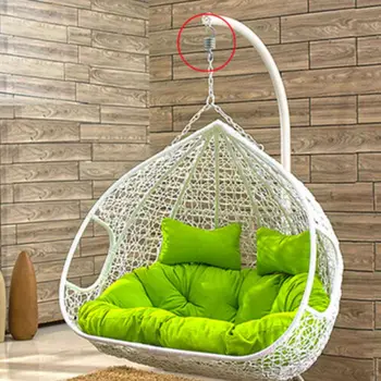 

1 pcs Stainless Steel Hanging Chair Accessories Hammock Rattan Chair Hanging Buckle Outdoor Buckle Camping Accessories