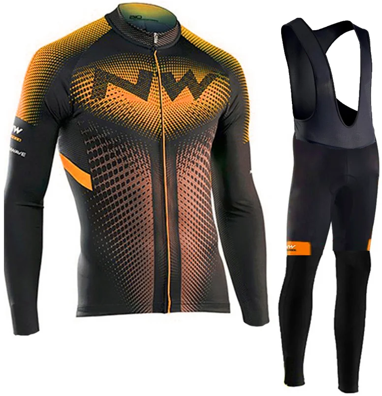 Велосипедная майка Pro Team NW Ropa Ciclismo Hombre Triathlon, комплект для велоспорта MTB, одежда для велоспорта Northwave, комплект для велоспорта с нагрудником и штанами - Цвет: 11