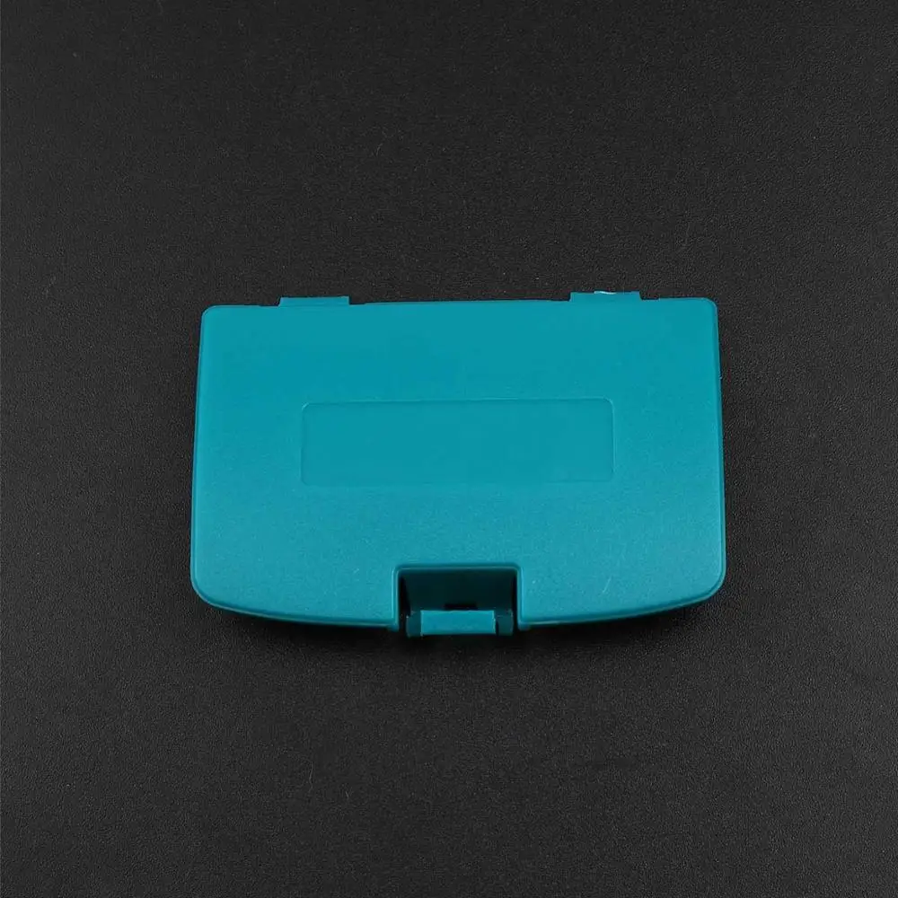YuXi 10 шт. для Gameboy цветная Крышка батарейного отсека Крышка дверца для NAND для GBC OEM игровые консоли запасные части - Цвет: cyan