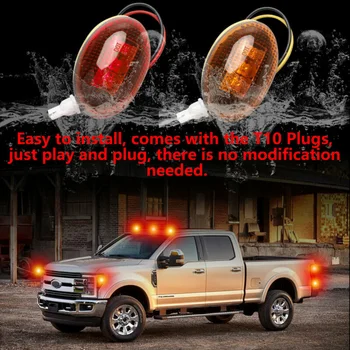 

Marker Car light For Ford F350 1999-2010 2 x amber + 2 x red Waterproof