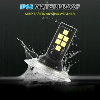 

Car LED Headlight SMD Fog Light 6500K White 15000LM Durable Single Beam