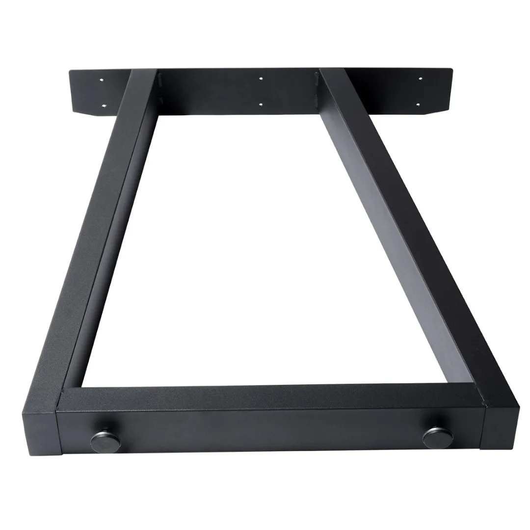 Industrial Trapezium Design Table Legs For Dining Benches Office Desks Table Legs New Furniture Feet End Table Legs 60*72cm(L*H)