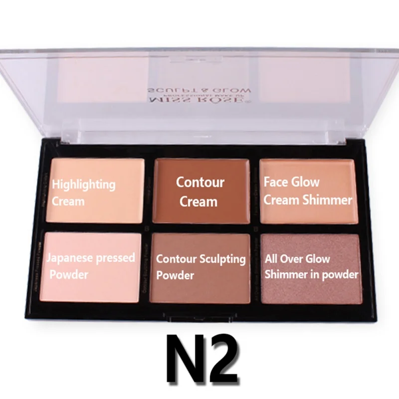 

Glow Highlight Palette Bronzer Powder Highlighter Palette Conturing Make Up Concealer