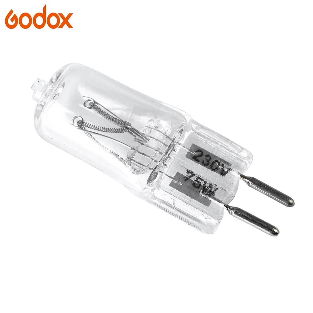 

Godox 75W 120V Photo Studio Modeling Lamp Bulb Photography Light Bulb for Compact Studio Flash Strobe Light Speedlite