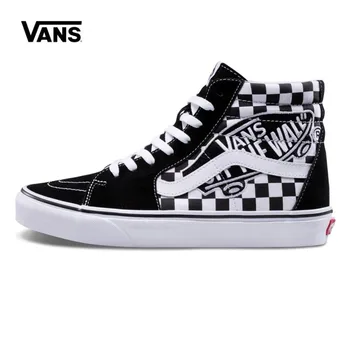 

Authentic Vans Old Skool Skateboard shoes High-top plaid color pattern, Men/Women Sports Size Eur 36-44