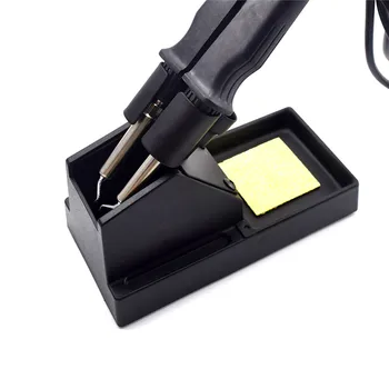 

902 ESD MSD Double Soldering Iron Tweezer Handle Clip Heating Plier Soldering Station with Elbow Tip