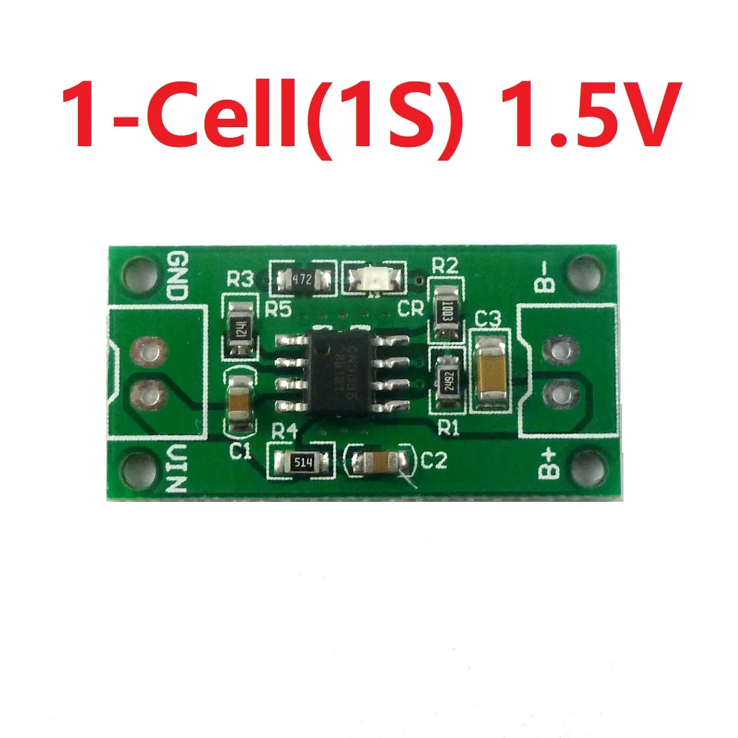 1A 1,2 V 2,4 V 3,6 V NiMH Зарядное устройство 1,5 V 3V 4,5 V CC/CV плата зарядного модуля - Цвет: 1S No Termination