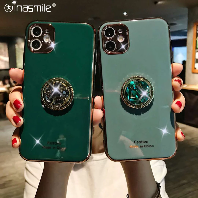 Pretty bracket phone Case For iphone 11 pro max X Xs XR Phone 7 8 6 6s plus cover Coque fundas | Мобильные телефоны и